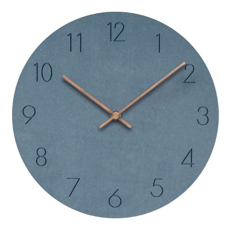 Horloge murale – Design scandinave minimaliste en bois avec mouvement à quartz silencieux
