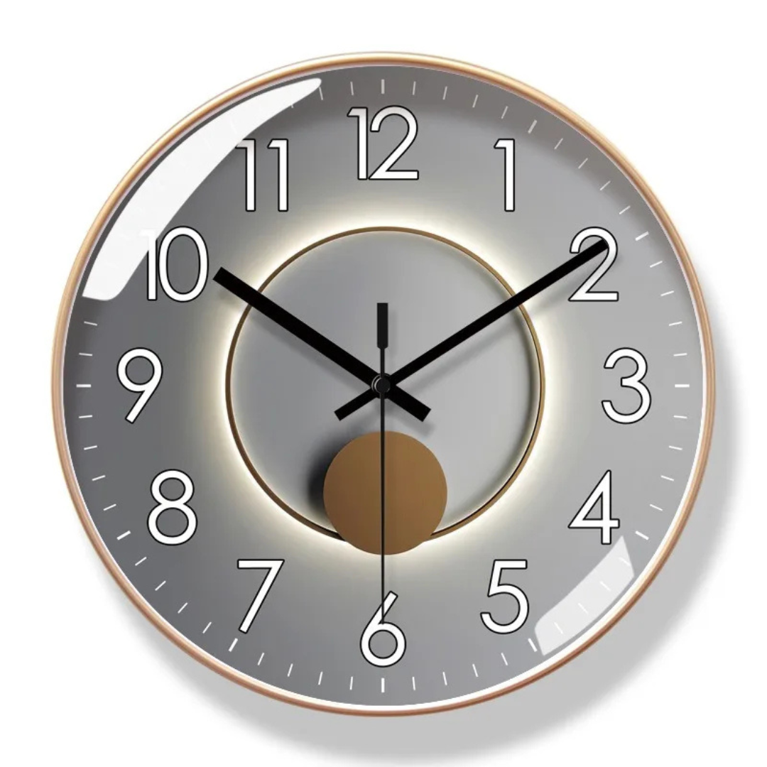 Wall Clock – Modern Minimalist Design with Silent Quartz Movement for Elegant Interiors