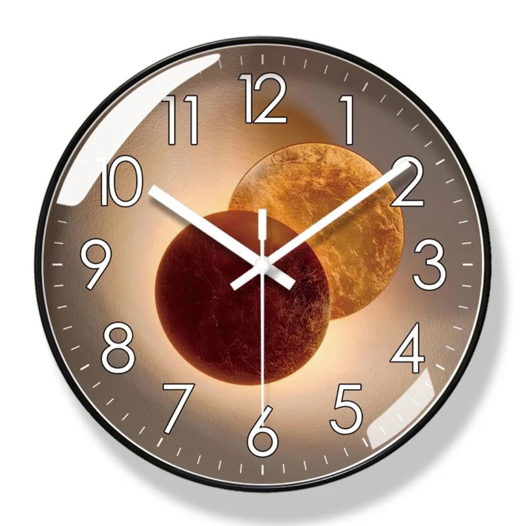 Wall Clock – Modern Minimalist Design with Silent Quartz Movement for Elegant Interiors