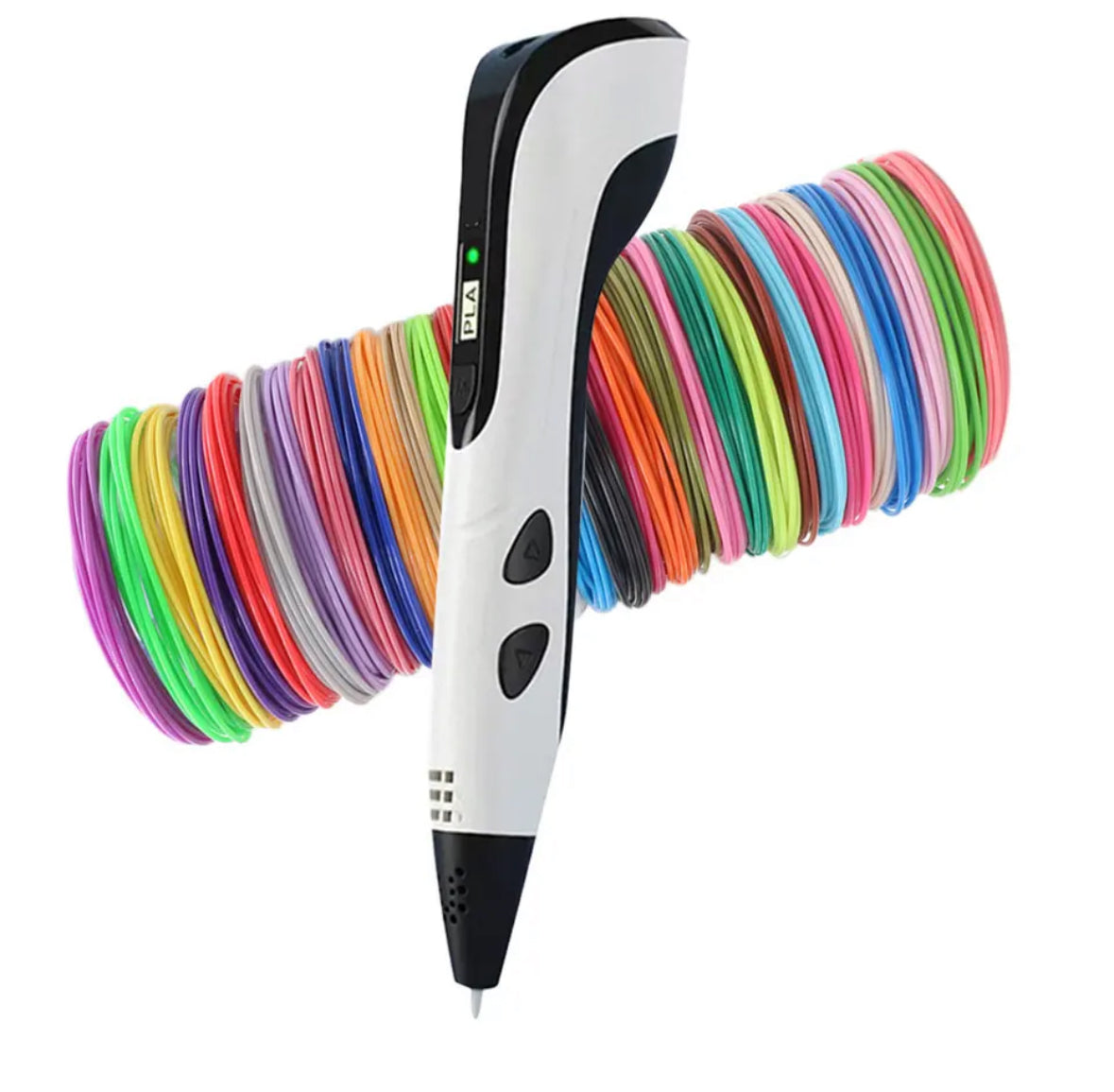 3D-printpen-set – eenvoudig te bedienen tekenpen met PLA-filament en led-display