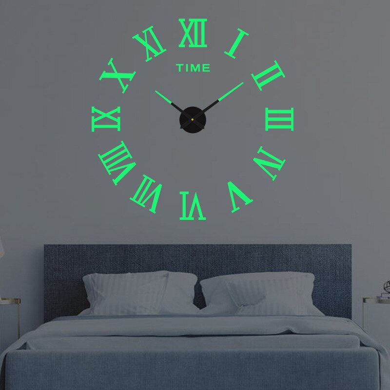 Wandklok – Minimalistisch modern ontwerp met duidelijke wijzerplaat en stil quartzmechanisme