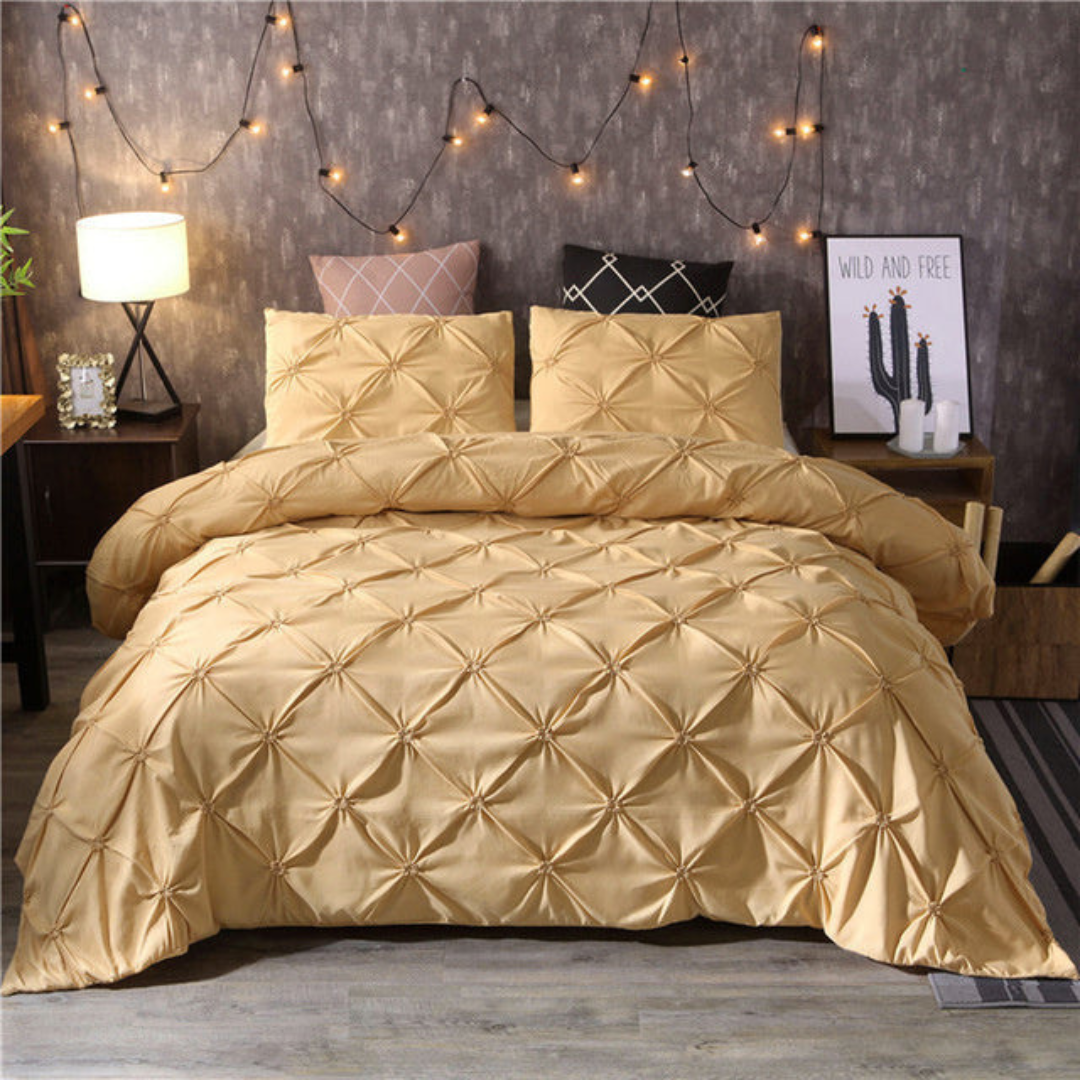 Luxury Soft Cotton Bedding Set with Breathable Comfort and Elegant Modern Design
