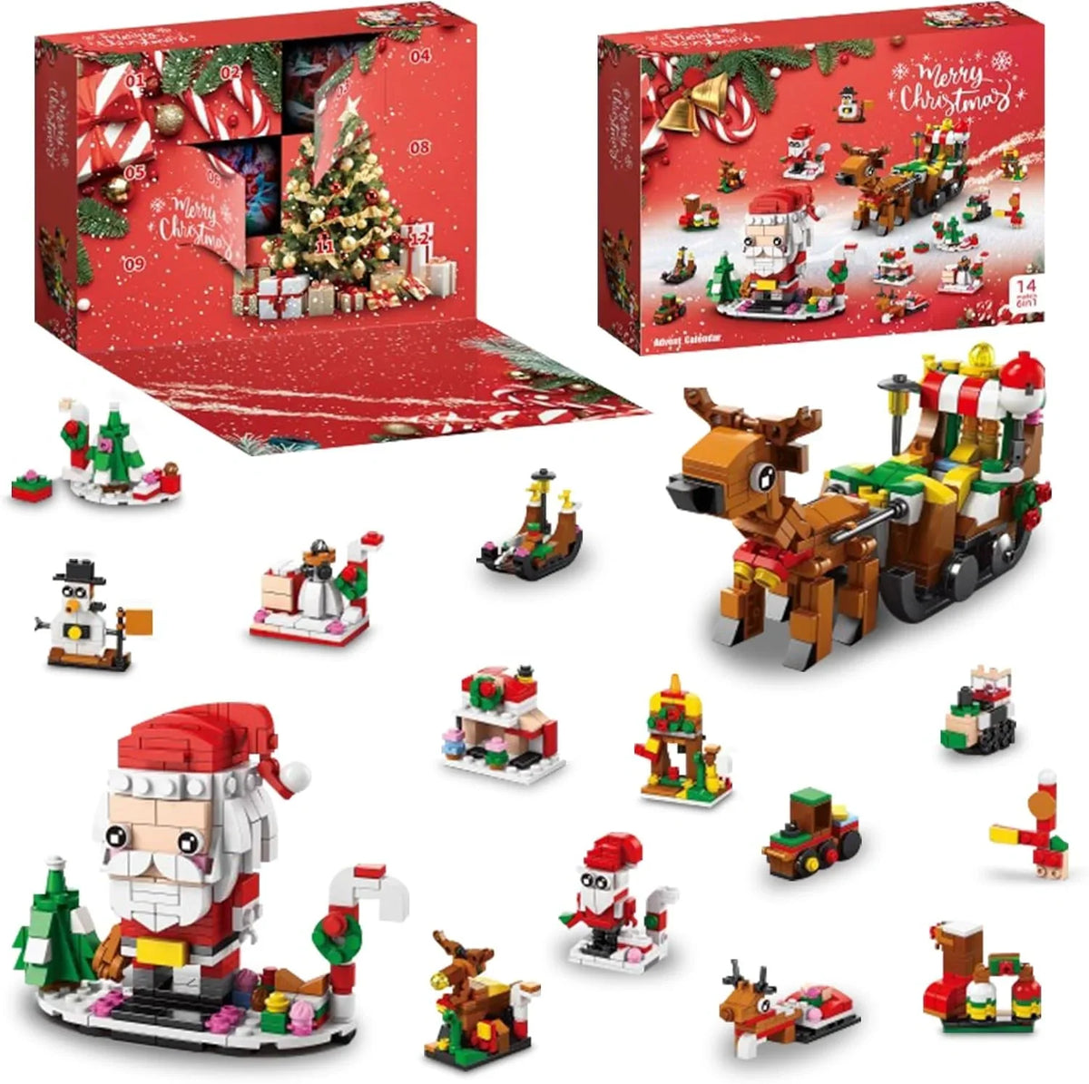Building block advent calendar