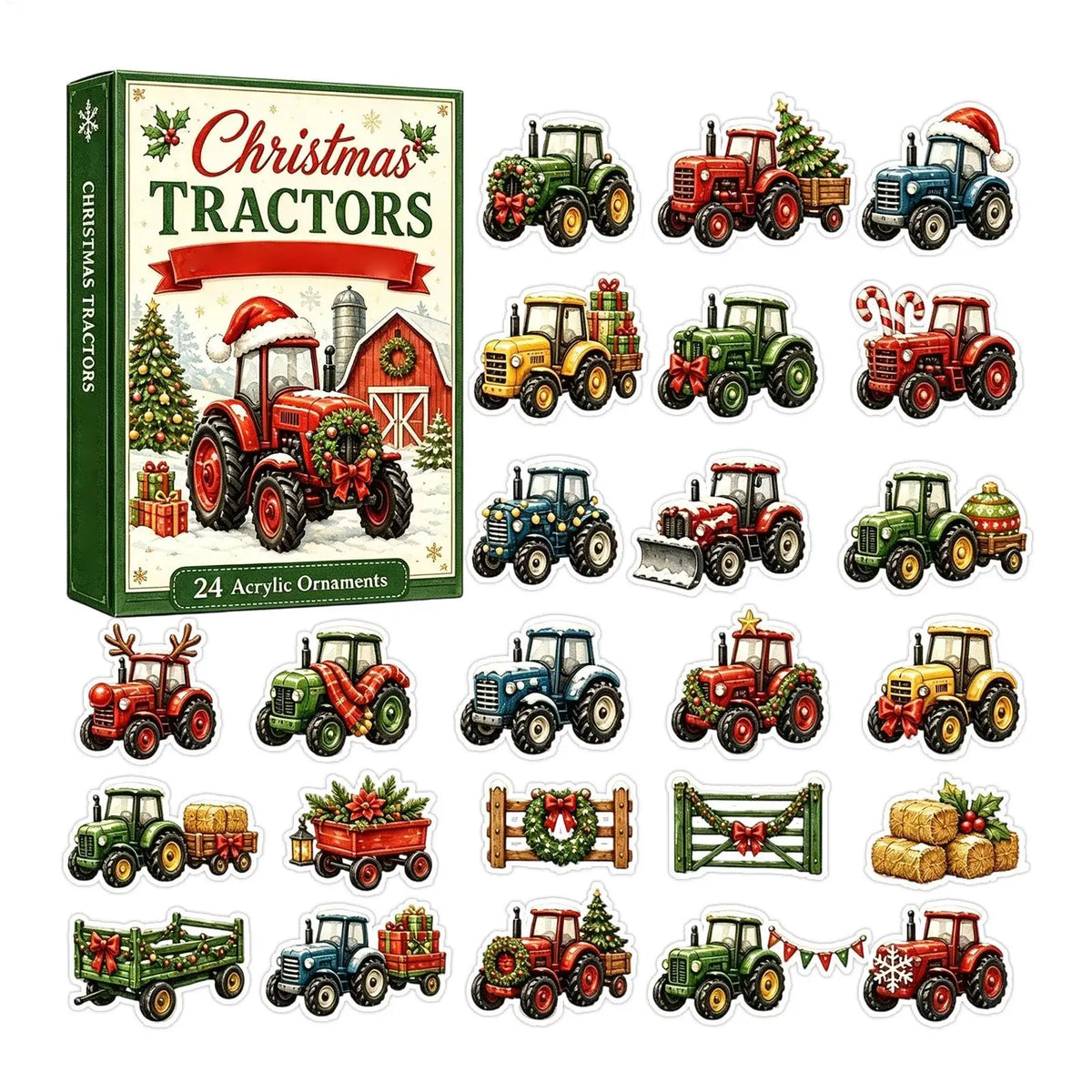 Tractor advent calendar