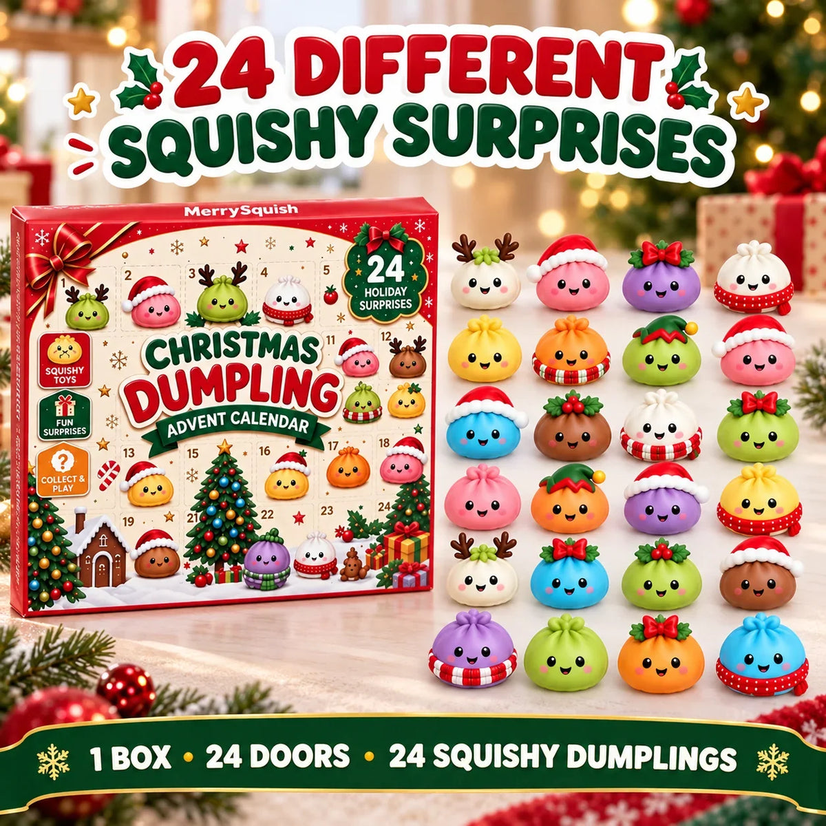 Squishy advent calendar