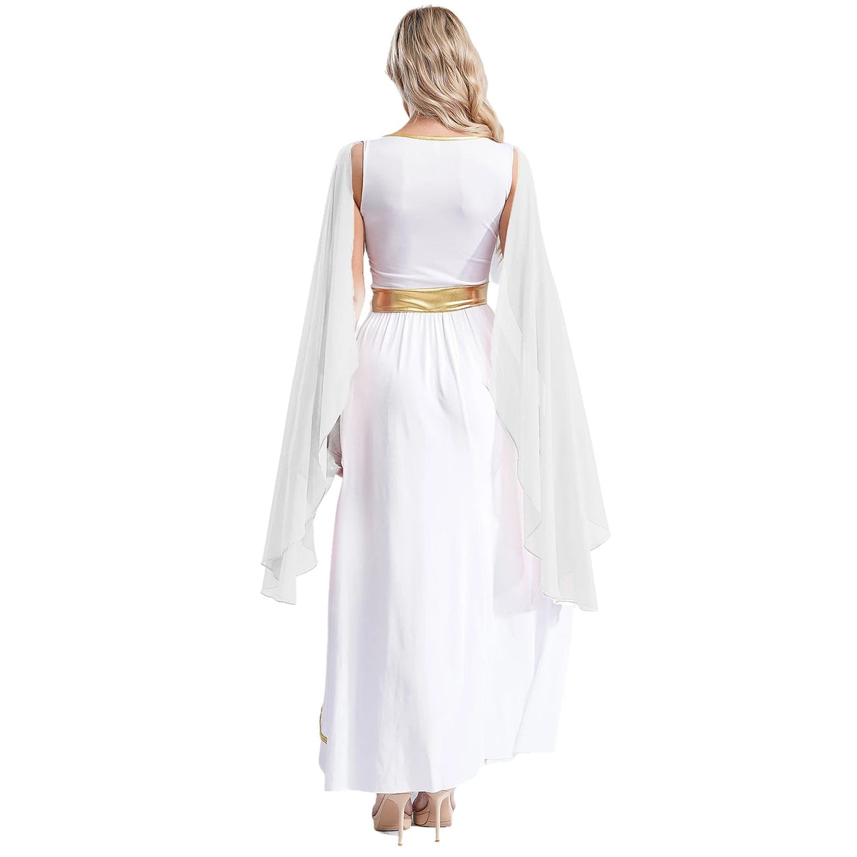 Ärmelloses Toga-Kleid für Damen – Circe-Kleid, Karnevalskostüm 2