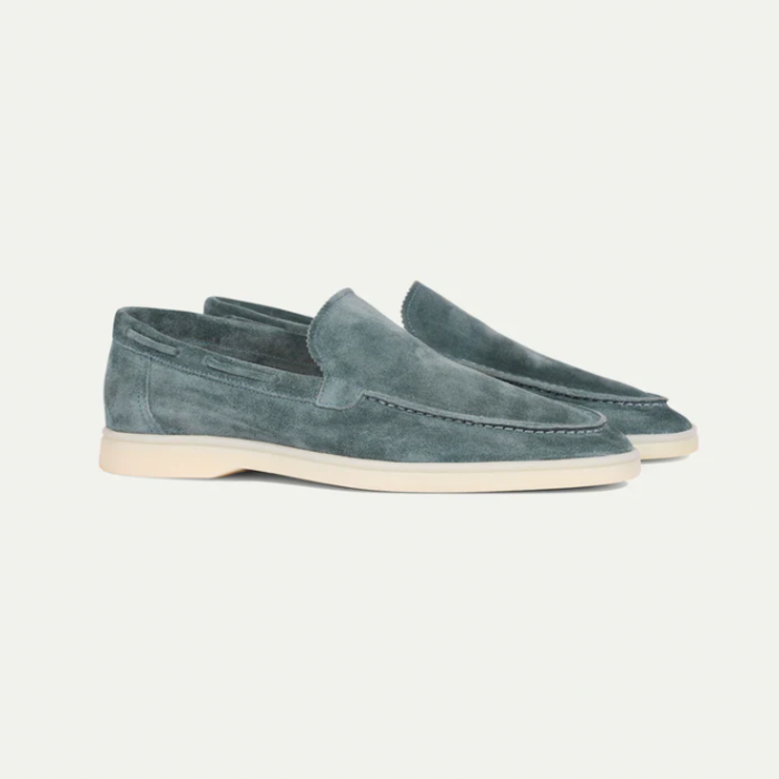 Mocassins en daim de luxe Milan pour un style intemporel et un confort quotidien