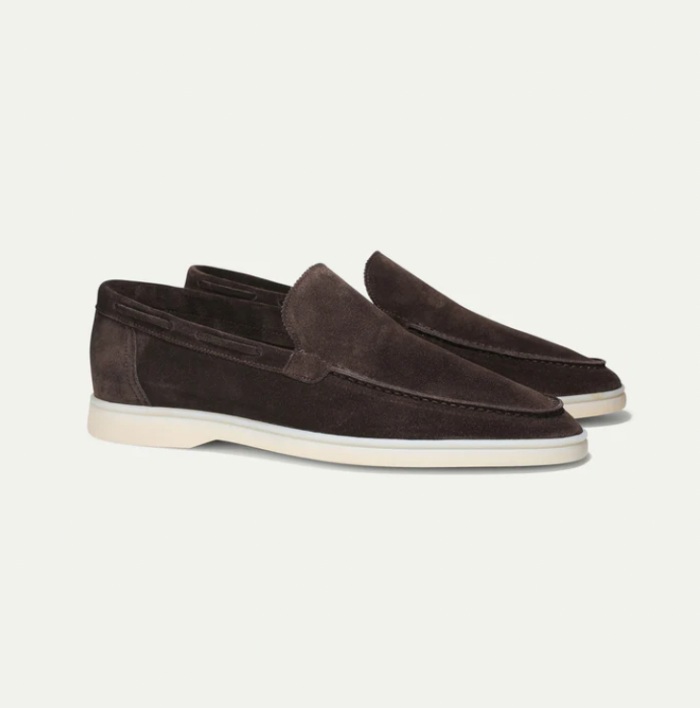 Mocassins en daim de luxe Milan pour un style intemporel et un confort quotidien