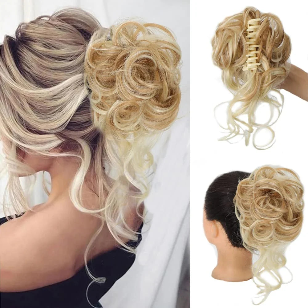 Curly Bun Hair Claw Clips Kalsten 16