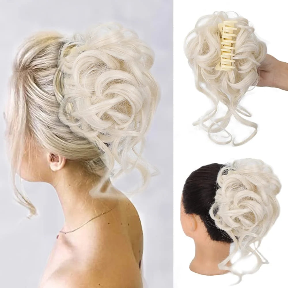 Curly Bun Hair Claw Clips Kalsten 17