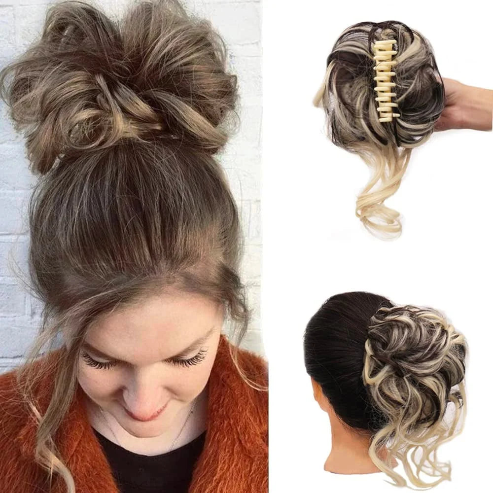 Curly Bun Hair Claw Clips Kalsten 8
