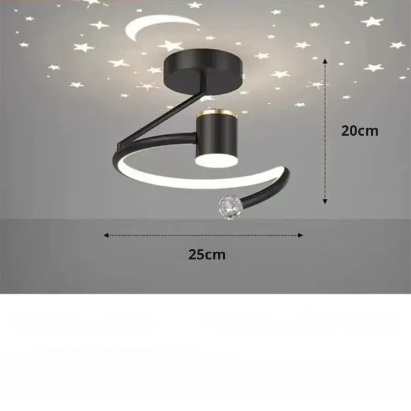 Starry sky ceiling light