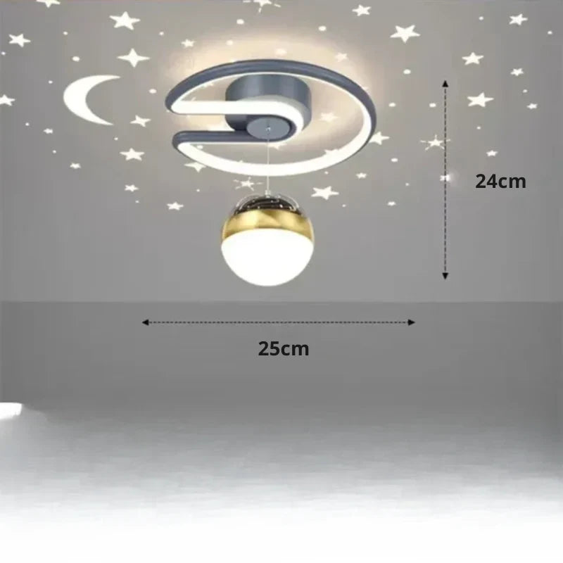 Starry sky ceiling light