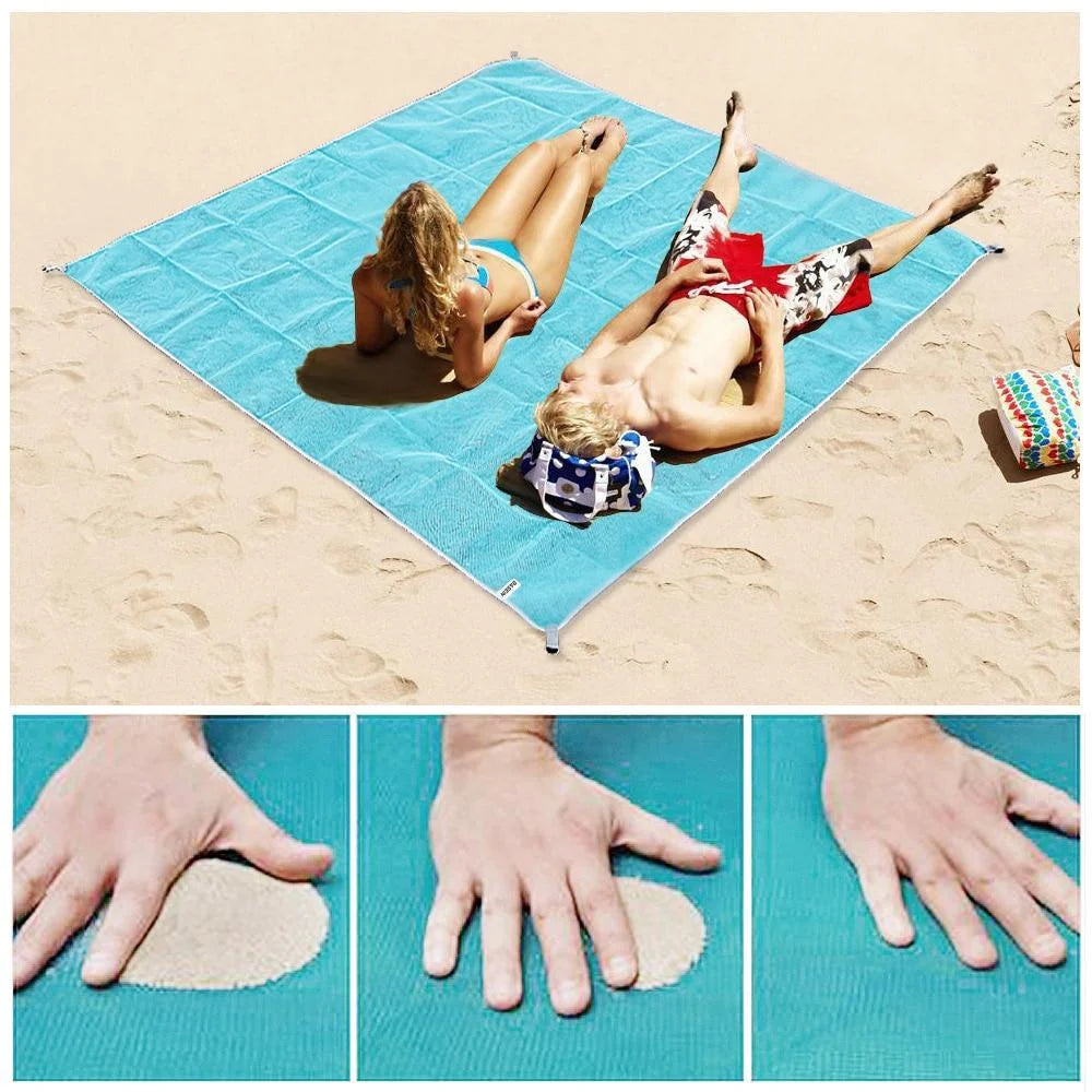 Kalsten | XXL Sand-free Beach Towel | Sand Sheet | 200x200 0
