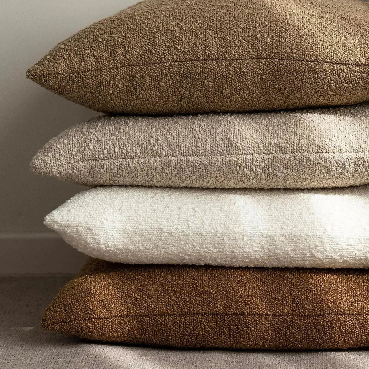 Bouclé pillow cover