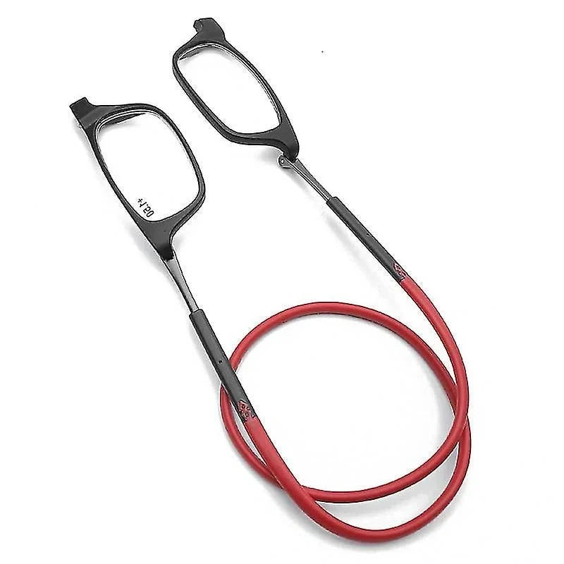 Magnetic reading glasses