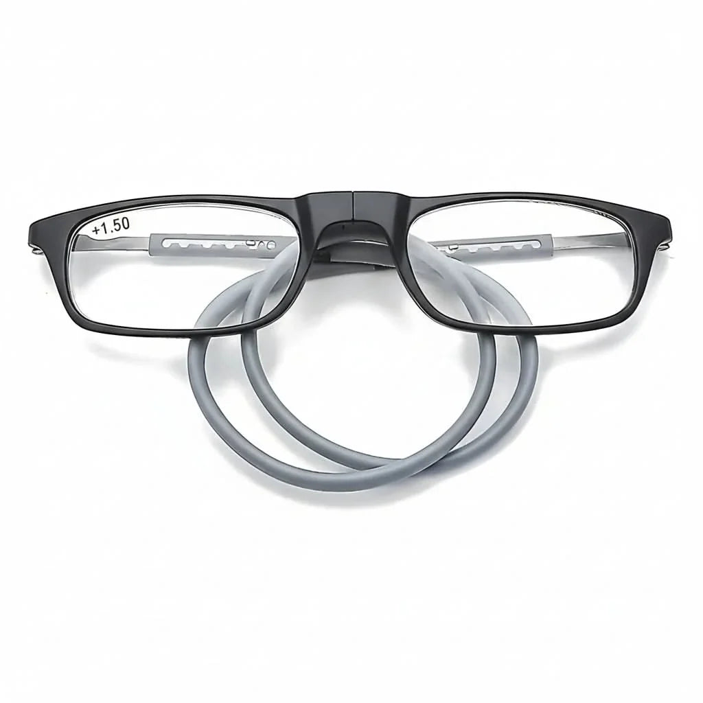 Magnetic reading glasses