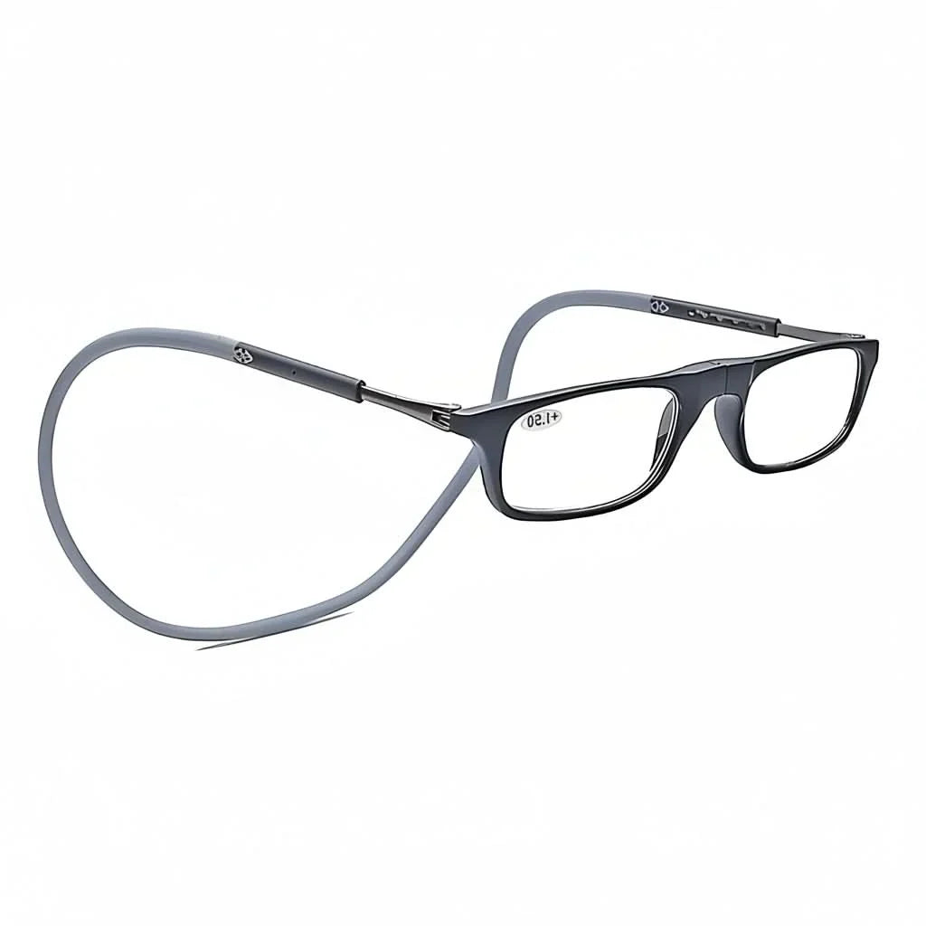 Magnetic reading glasses