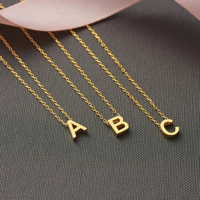Initial necklace