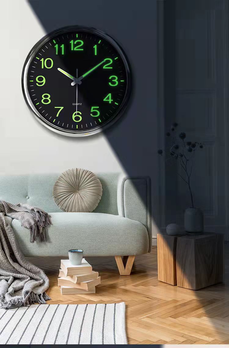 Wall Clock – Silent LED-Illuminated Design for Clear and Modern Time Display