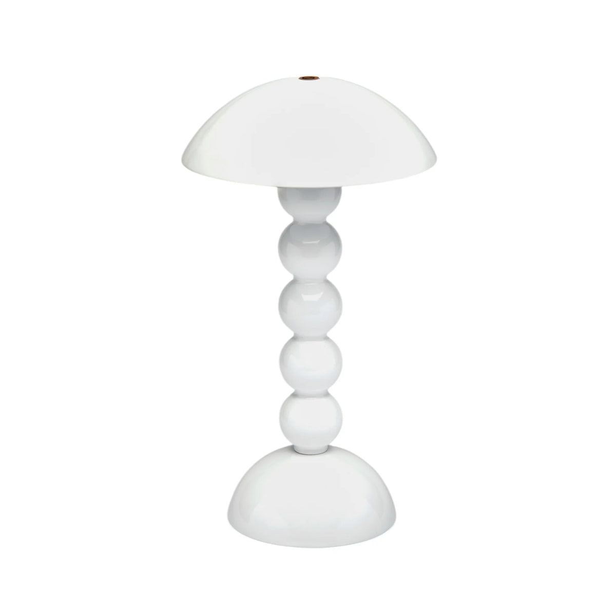 Rechargeable White Lacquer LED Lamp with 3 Brightness Levels for Versatile Lighting 0