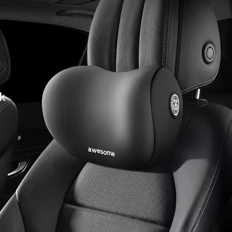 Ergonomic Car Cushion Set – Memory Foam Lumbar & Neck Support for Comfortable Driving