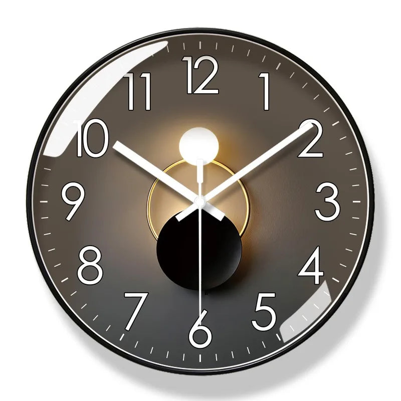 Wall Clock – Modern Minimalist Design with Silent Quartz Movement for Elegant Interiors