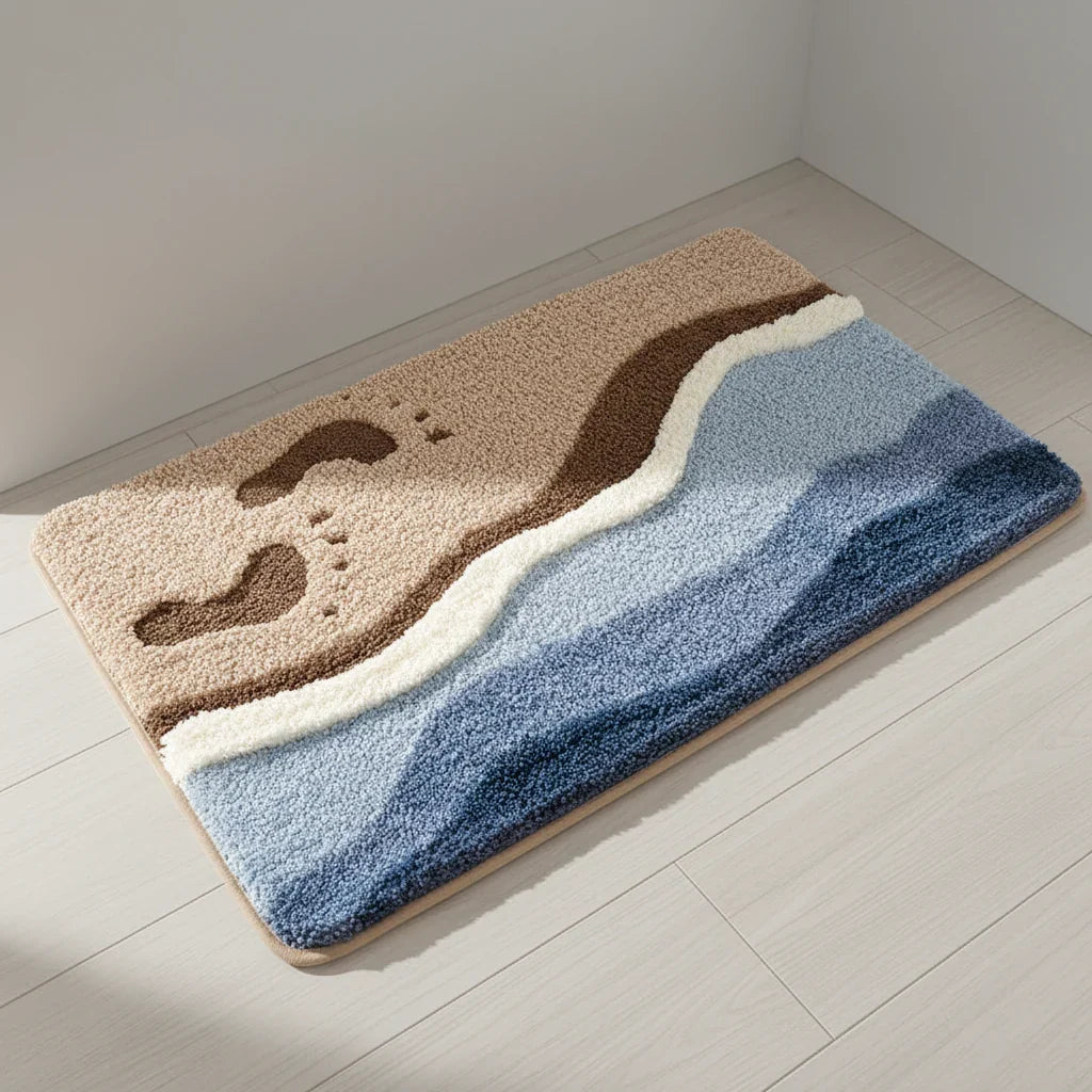 Soft Plush Bathroom Floor Mat - FjordFluff 1