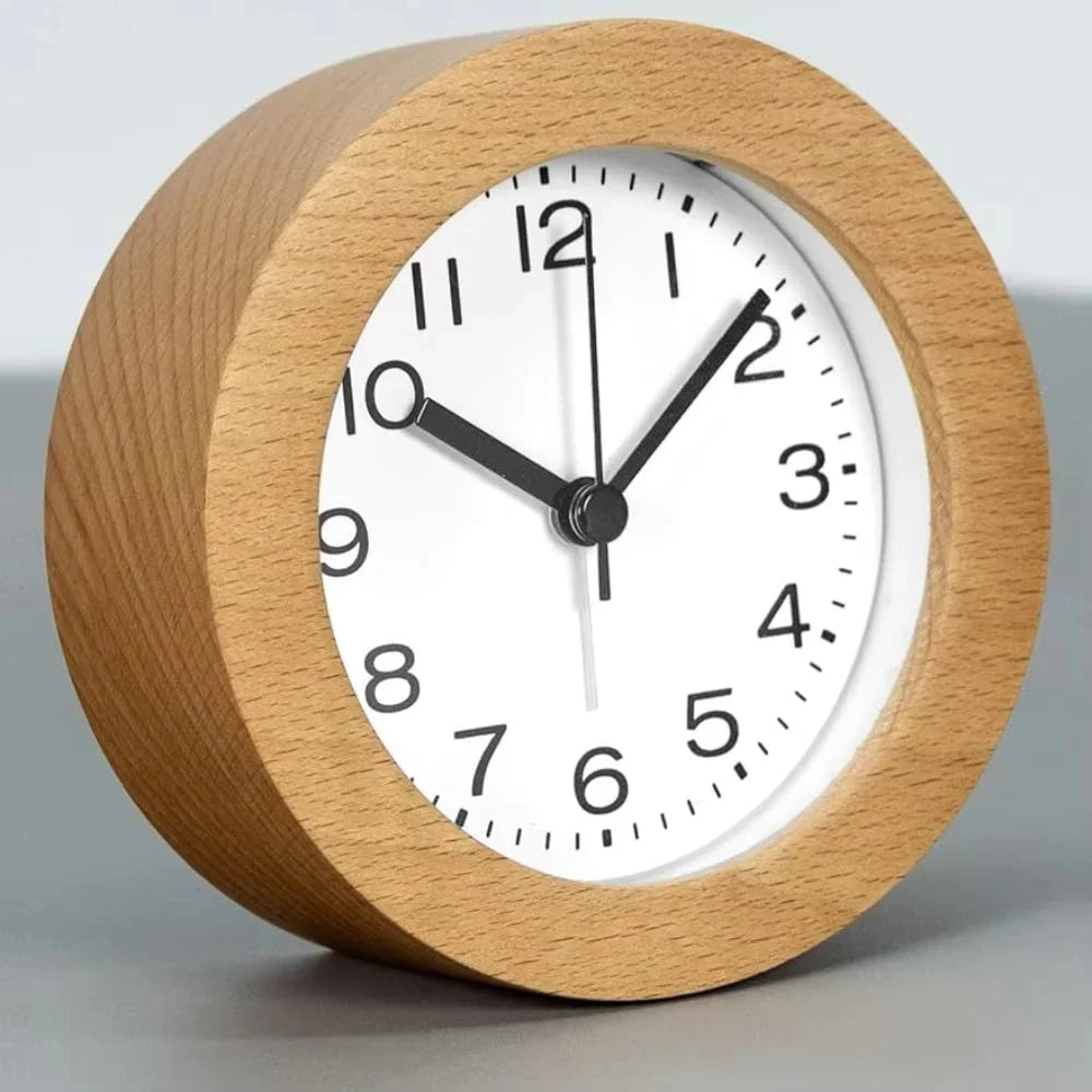 Silent alarm clock