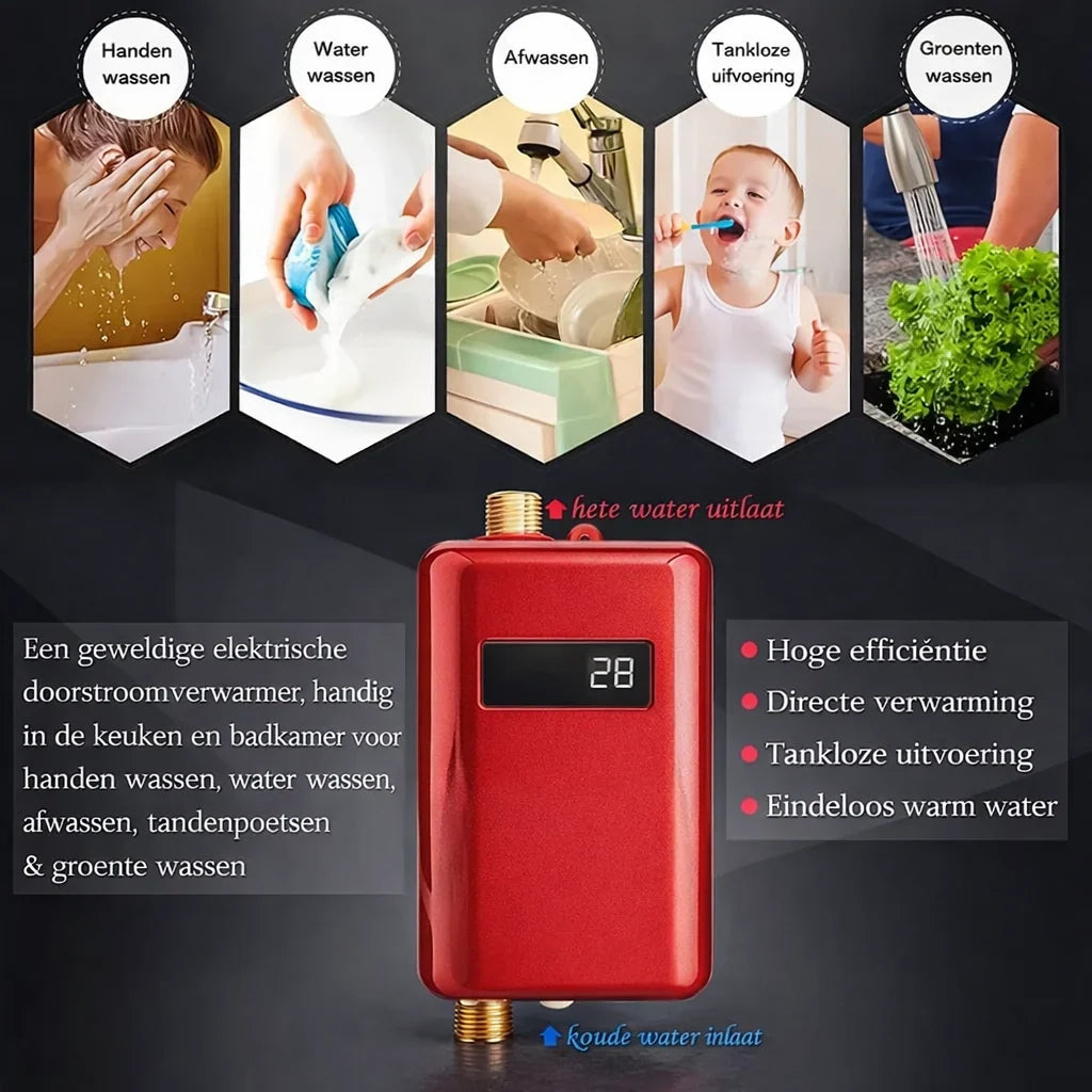 Tankless water heater