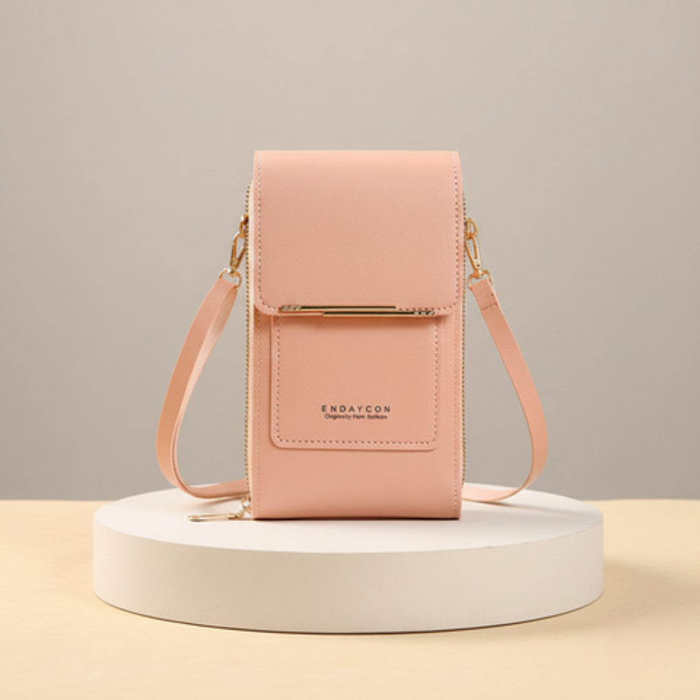 Sac bandoulière anti-vol pour téléphone - Blocage RFID + poche tactile