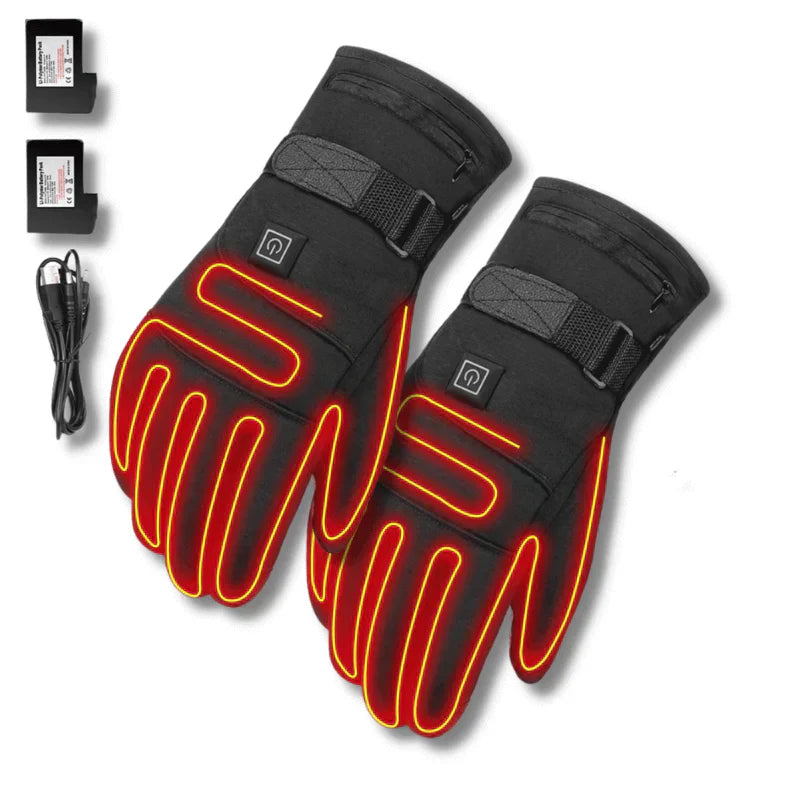 Waterproof Electric Heated Gloves - HeatGuard 3