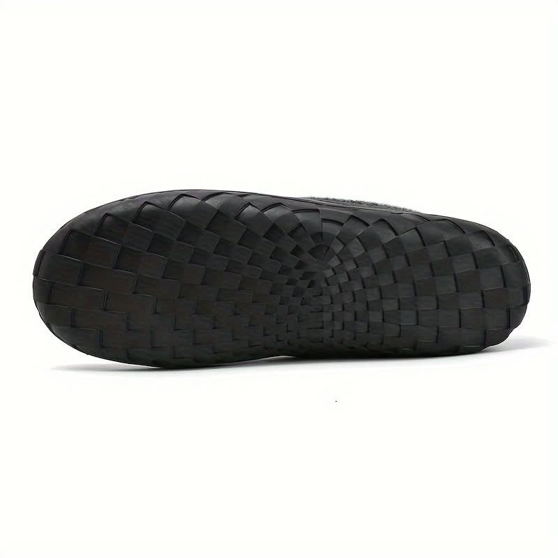 Strick-Loafer Herren | Hausschuhe aus weichem Strick mit Bequemem Design | Ideal für Winterkomfort 7