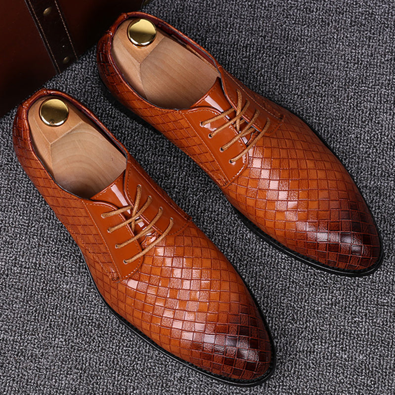 Chaussures à lacets en similicuir – Design classique et habillé pour un usage quotidien