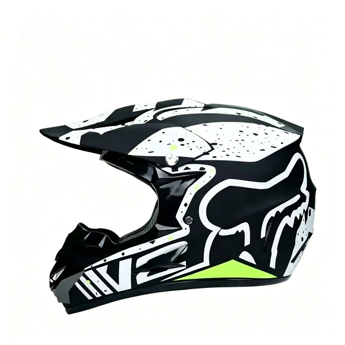 full-face motocross helmet with extended visor and reinforced chin guard Kalsten 31