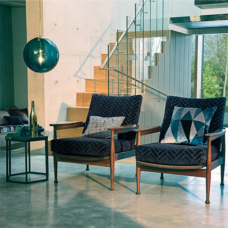 Suspension en verre – Design moderne en verre transparent avec éclairage d'ambiance chaud