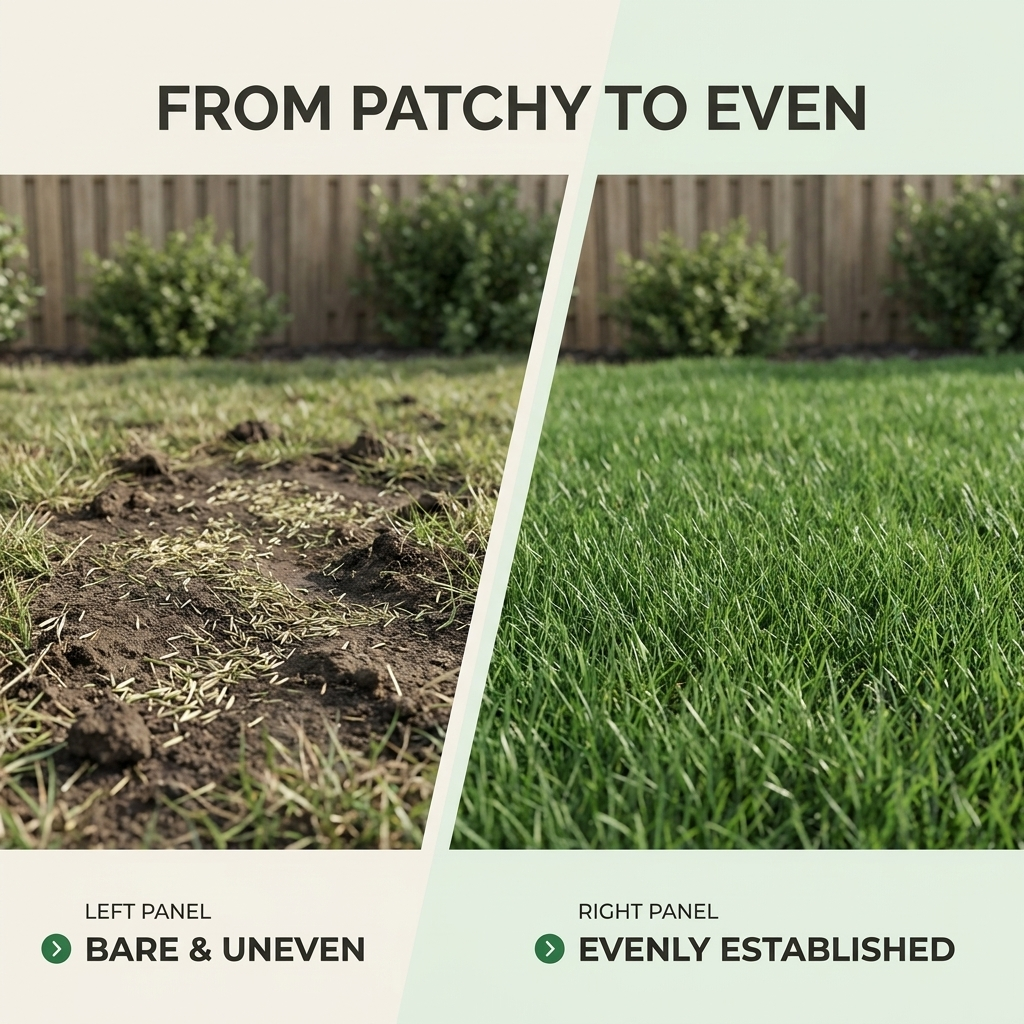 Grass Seed Mat 2-Pack – Biodegradable Rolls for Bare Patches