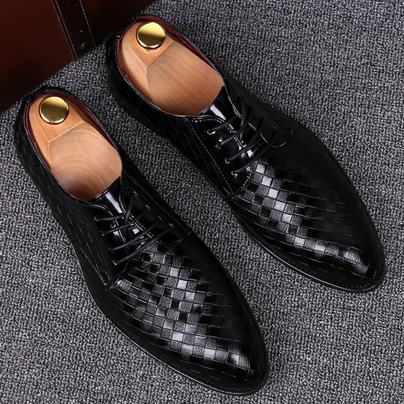 Chaussures à lacets en similicuir – Design classique et habillé pour un usage quotidien