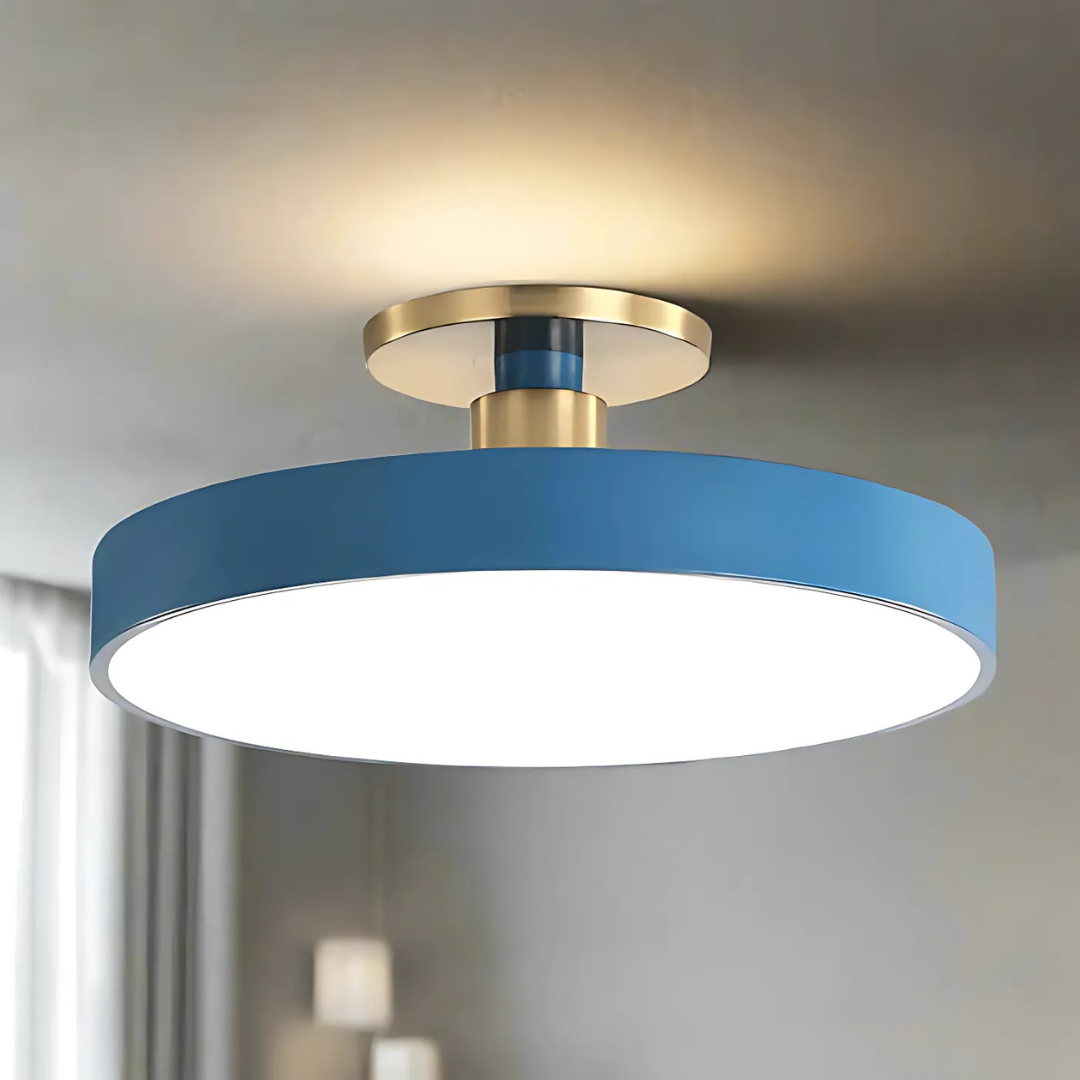 Scandinavian LED Ceiling Light – Dimmable Illumination & Modern Minimalist Design