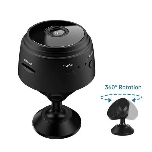 Draadloze HD-achteruitrijcamera met magnetische bevestiging en 360° verstelbare positie voor eenvoudig parkeren