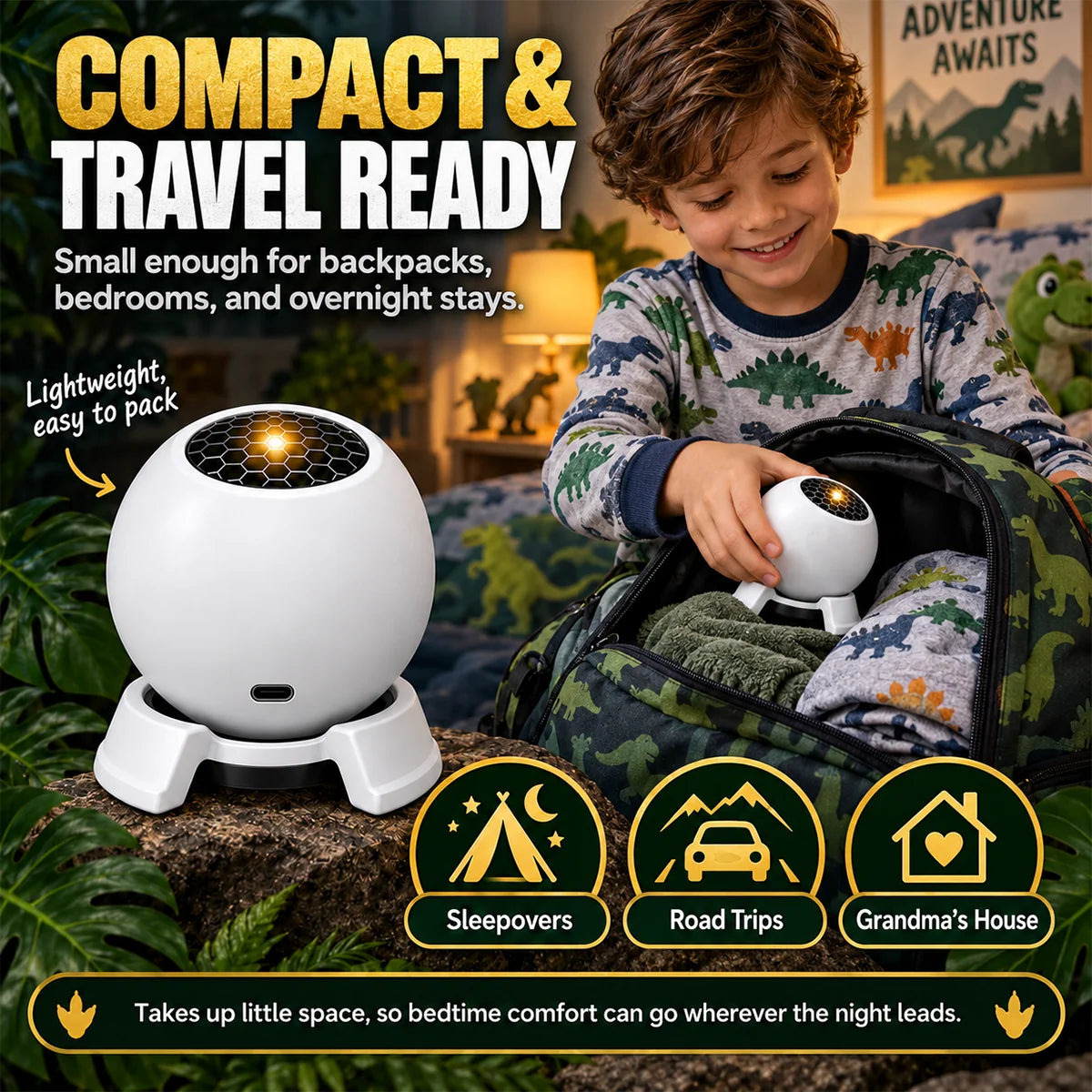 360° Dinosaur Star Projector – Turn Bedtime Into an Adventure 1