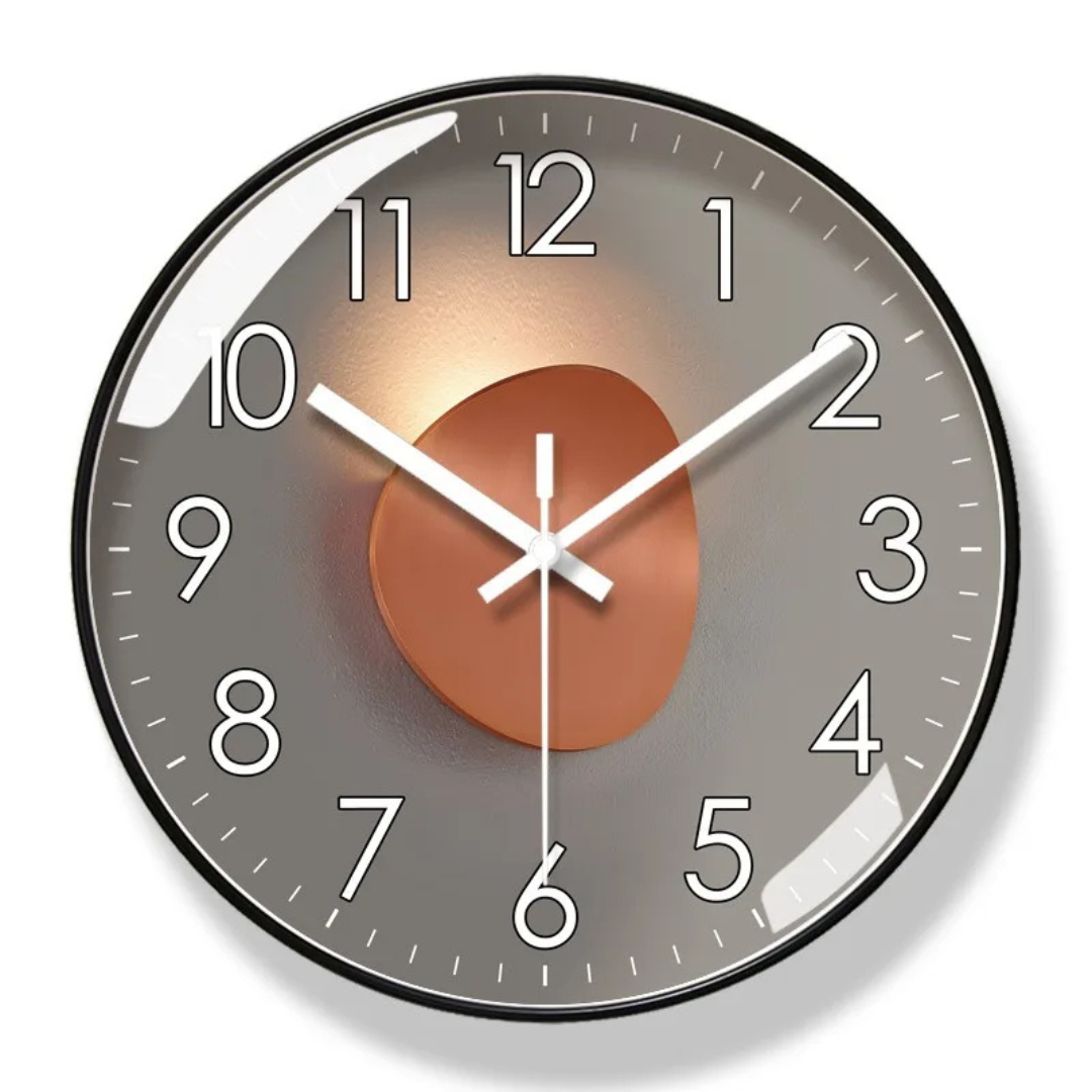 Wall Clock – Modern Minimalist Design with Silent Quartz Movement for Elegant Interiors
