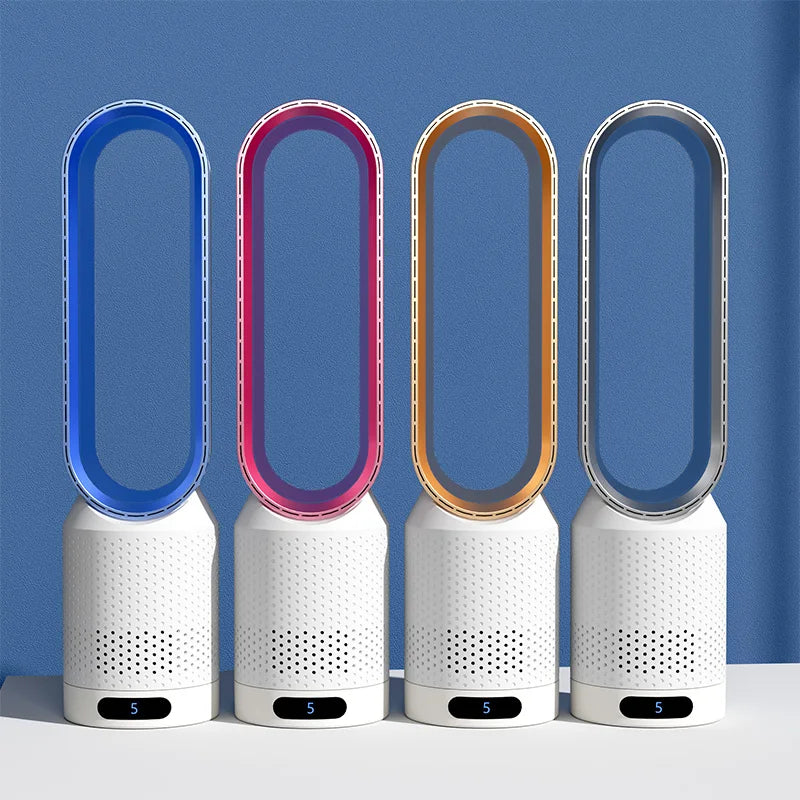 Climatiseur AirPure 3-en-1 avec filtration HEPA, purification UV et refroidissement silencieux pour toute la pièce