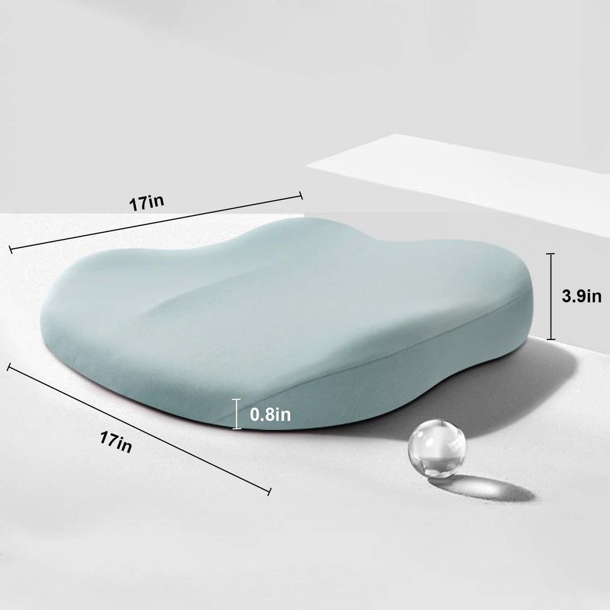 Coussin rehausseur de siège auto pour meilleure visibilité et confort de conduite