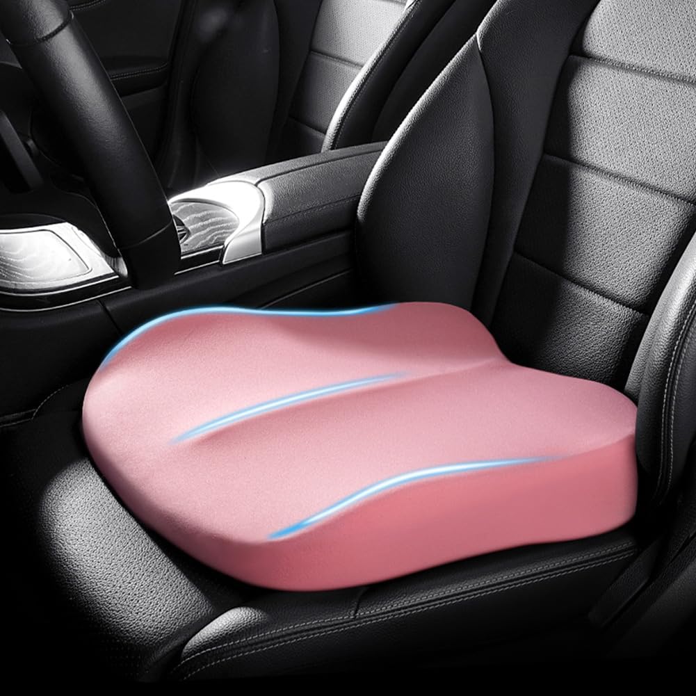 Coussin rehausseur de siège auto pour meilleure visibilité et confort de conduite