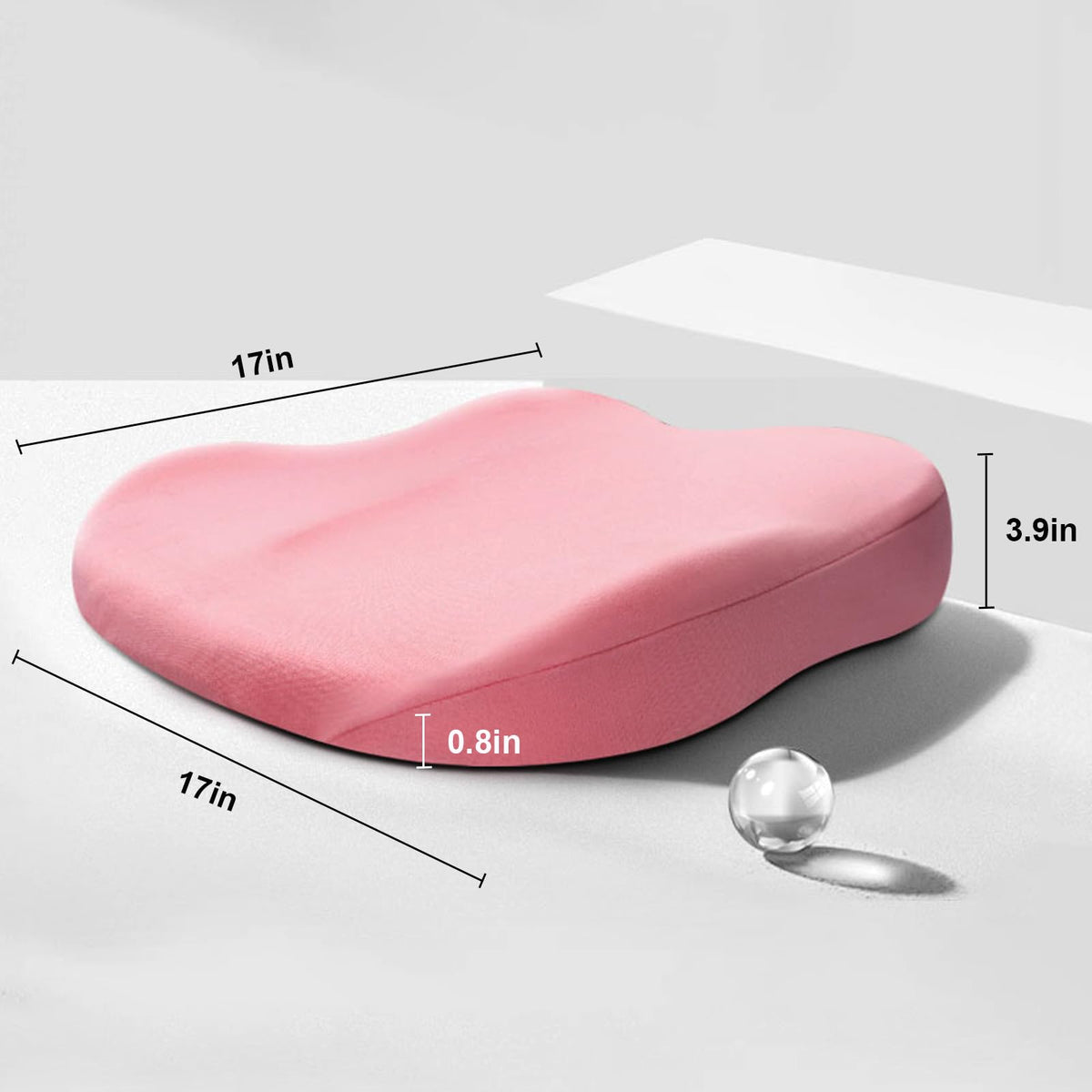 Coussin rehausseur de siège auto pour meilleure visibilité et confort de conduite