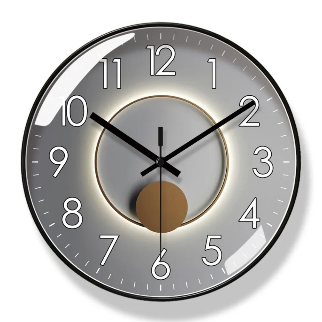 Wall Clock – Modern Minimalist Design with Silent Quartz Movement for Elegant Interiors