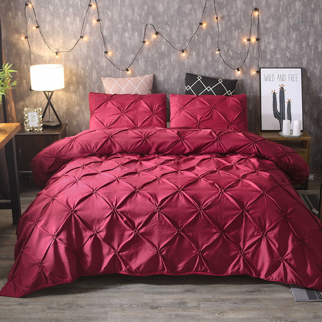 Luxury Soft Cotton Bedding Set with Breathable Comfort and Elegant Modern Design