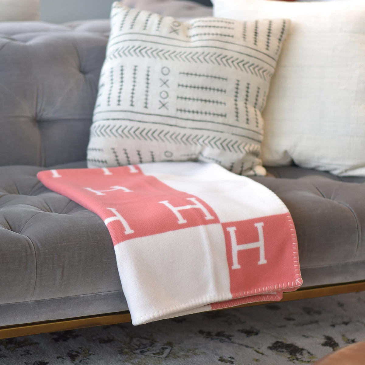 Plaid doux – Chaud, léger et élégant pour lit, canapé et fauteuil