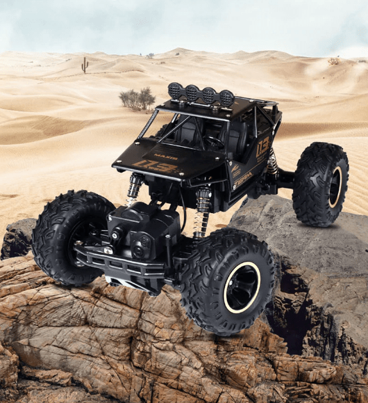 RC Monster Truck 4x4 – Off-Road Buggy with 2.4GHz Remote & LED Lights
